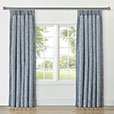 CAVILL TEXTURED CURTAIN PANEL IN GLACIER