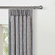 CAVILL TEXTURED CURTAIN PANEL IN SHALE