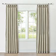 REVERIE STRIPED CURTAIN PANEL IN PEARL