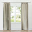 REVERIE STRIPED CURTAIN PANEL IN PEARL