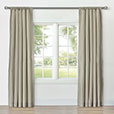 REVERIE STRIPED CURTAIN PANEL IN PEARL