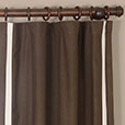 Leon Chestnut Curtain Panel