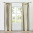 REVERIE STRIPED CURTAIN PANEL IN SAND