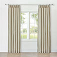 REVERIE STRIPED CURTAIN PANEL IN SAND