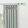 REVERIE STRIPED CURTAIN PANEL IN JADE