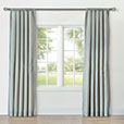 REVERIE STRIPED CURTAIN PANEL IN JADE