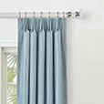 REVERIE STRIPED CURTAIN PANEL IN SAPPHIRE