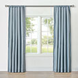 REVERIE STRIPED CURTAIN PANEL IN SAPPHIRE