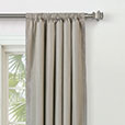 REVERIE STRIPED CURTAIN PANEL IN TRUFFLE