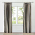 REVERIE STRIPED CURTAIN PANEL IN PEWTER