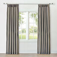 REVERIE STRIPED CURTAIN PANEL IN PEWTER