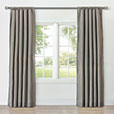 REVERIE STRIPED CURTAIN PANEL IN PEWTER