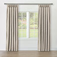 STERLING STRIE CURTAIN PANEL IN LATTE