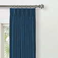 UMA VELVET CURTAIN PANEL IN BLUE