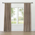 UMA VELVET CURTAIN PANEL IN KHAKI