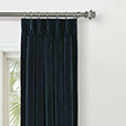 UMA VELVET CURTAIN PANEL IN PACIFIC