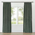 UMA VELVET CURTAIN PANEL IN PINE
