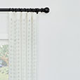NEVADA LINEN CURTAIN PANEL IN IVORY