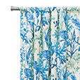 Olympia Azure Curtain Panel