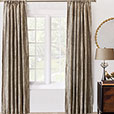 Indochine Metallic Curtain Panel