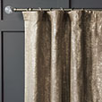 Indochine Metallic Curtain Panel