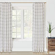 Connery Striped Curtain Panel