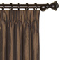 Chester Chocolate Curtain Panel