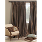 Chester Chocolate Curtain Panel