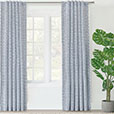 Vizcaya Faux Basketweave Curtain Panel