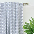 Vizcaya Faux Basketweave Curtain Panel