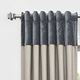 ARGENTO COLORBLOCK CURTAIN PANEL