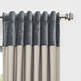 ARGENTO COLORBLOCK CURTAIN PANEL