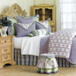 Plymouth Lilac/White Coverlet