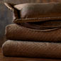 Reuss Mocha Coverlet