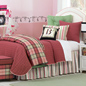 Quarterback Fuchsia Coverlet