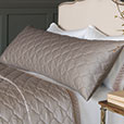 Viola Quilted Coverlet in Fawn