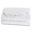 Viola Quilted Coverlet in White