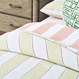 VARENNA STRIPED COVERLET