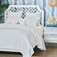 SAFIRA MATELASSE COVERLET