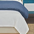 SAFIRA MATELASSE COVERLET