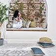 DALEYZA ABSTRACT DECORATIVE PILLOW