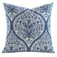 Adelle Percale Decorative Pillow In Marine