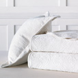 Sandrine White Decorative Pillow