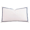 Enzo White/Navy With Flange