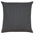 Shiloh Charcoal Square Decorative Pillow