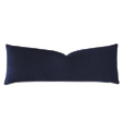 Hansel Flannel Decorative Pillow In Navy