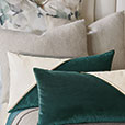 Izaro Zipper Detail Decorative Pillow (Left)