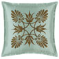 Anthemion Ocean/Brown Dec Pillow A