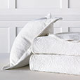 Sandrine White Decorative Pillow