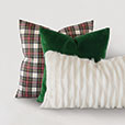 Sloane Velvet Decorative Pillow in Shamrock